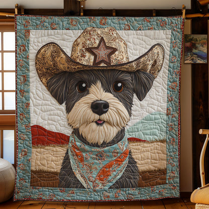 Brave Western Doggo WN0807003CL Quilt