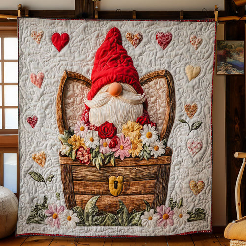 Cupid Gnome WN2512018CL Quilt