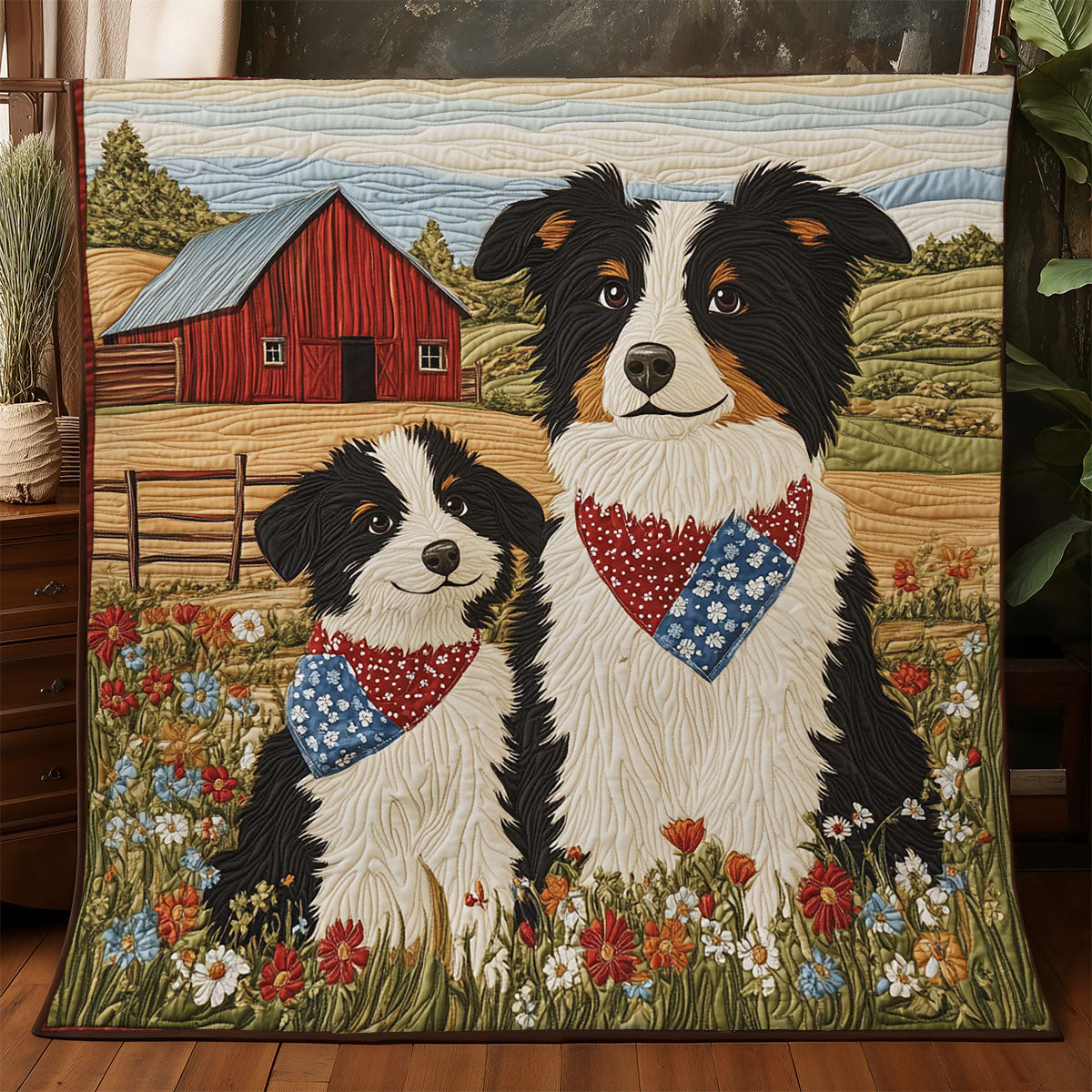 Border Collie Bond WJ1305004CL Quilt