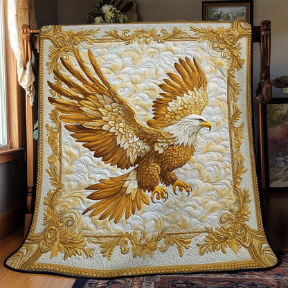 Fierce White Eagle WJ2712013CL Quilt