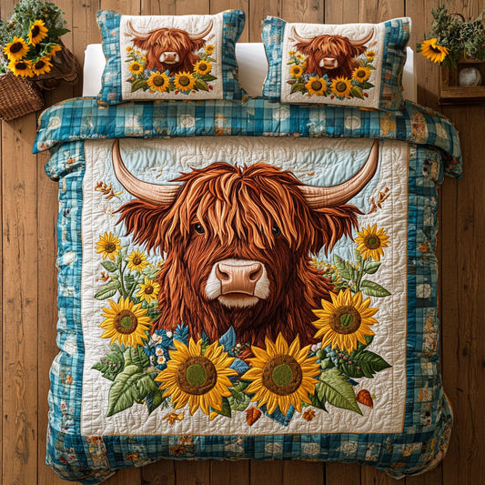 Highland Cow WN1707038CL Duvet Cover Set