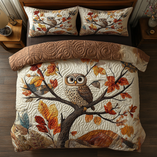 Brown Owl XR2602006CL Duvet Cover Set