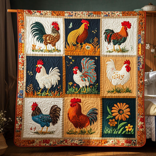 Crimson Combs WY2708013CL Quilt