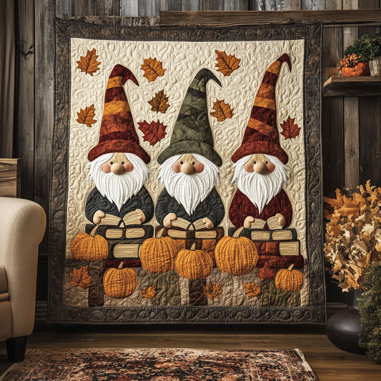 Bookish Gnome Gathering DH2509010CL Quilt