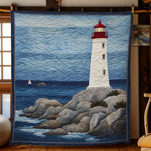Lighthouse and Sail WN2503078CL Quilt