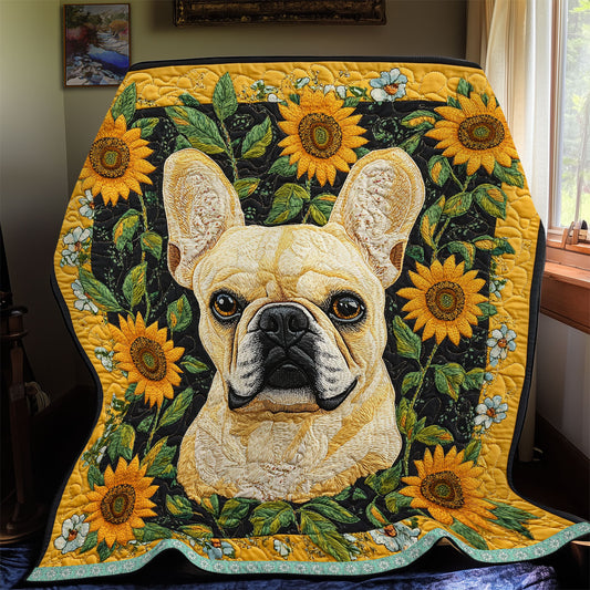 Cozy Bulldog WX2412006CL Quilt