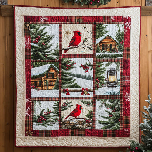 Rustic Glow Cardinal WN0711052CL Quilt