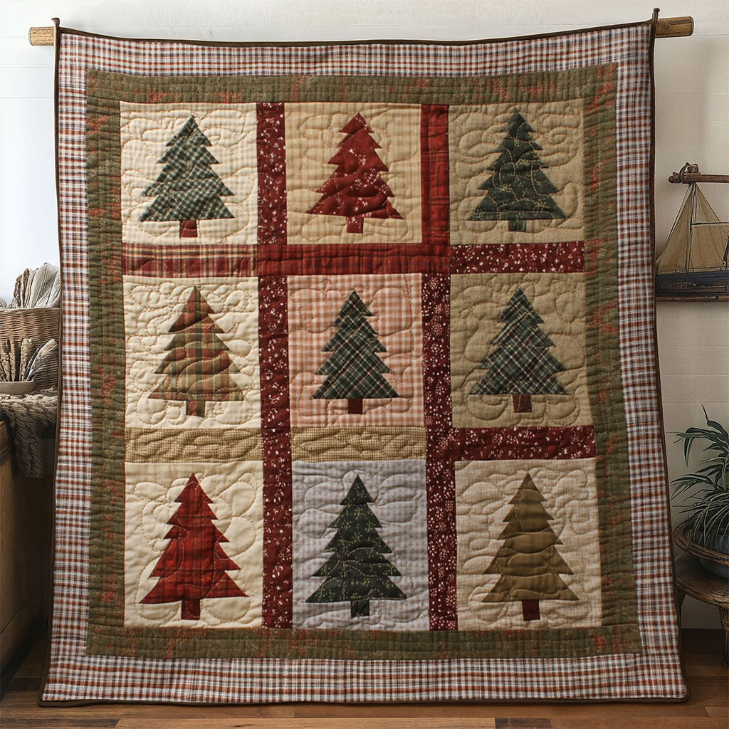 Winter Joy Christmas Tree WN1211131CL Quilt