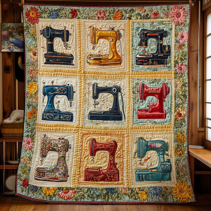 Sewing Machine Collection WY1802006CL Quilt