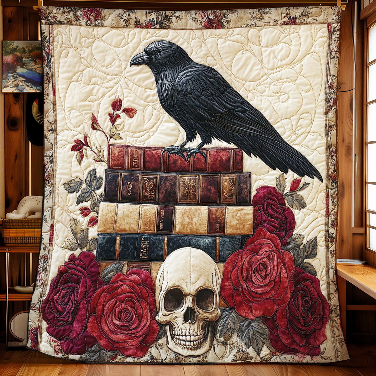 Crimson Raven CW0901053CL Quilt