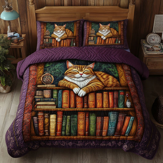 Bookish Cat CM0606041CL Duvet Cover Set