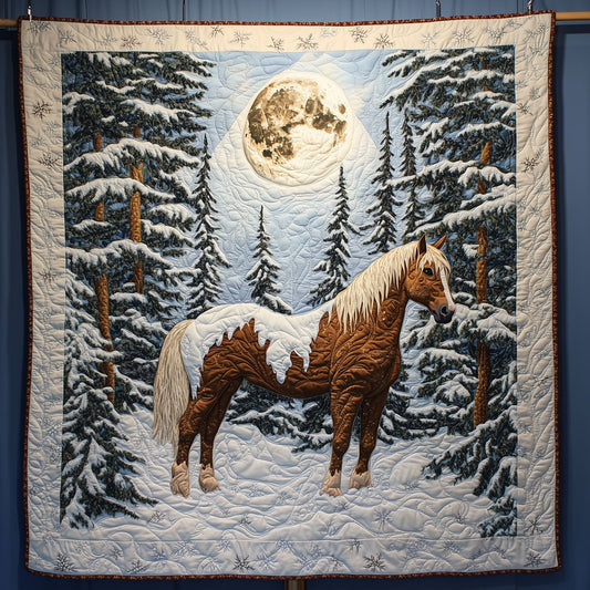 Moonlit Winter Horse LT0910045CL Quilt