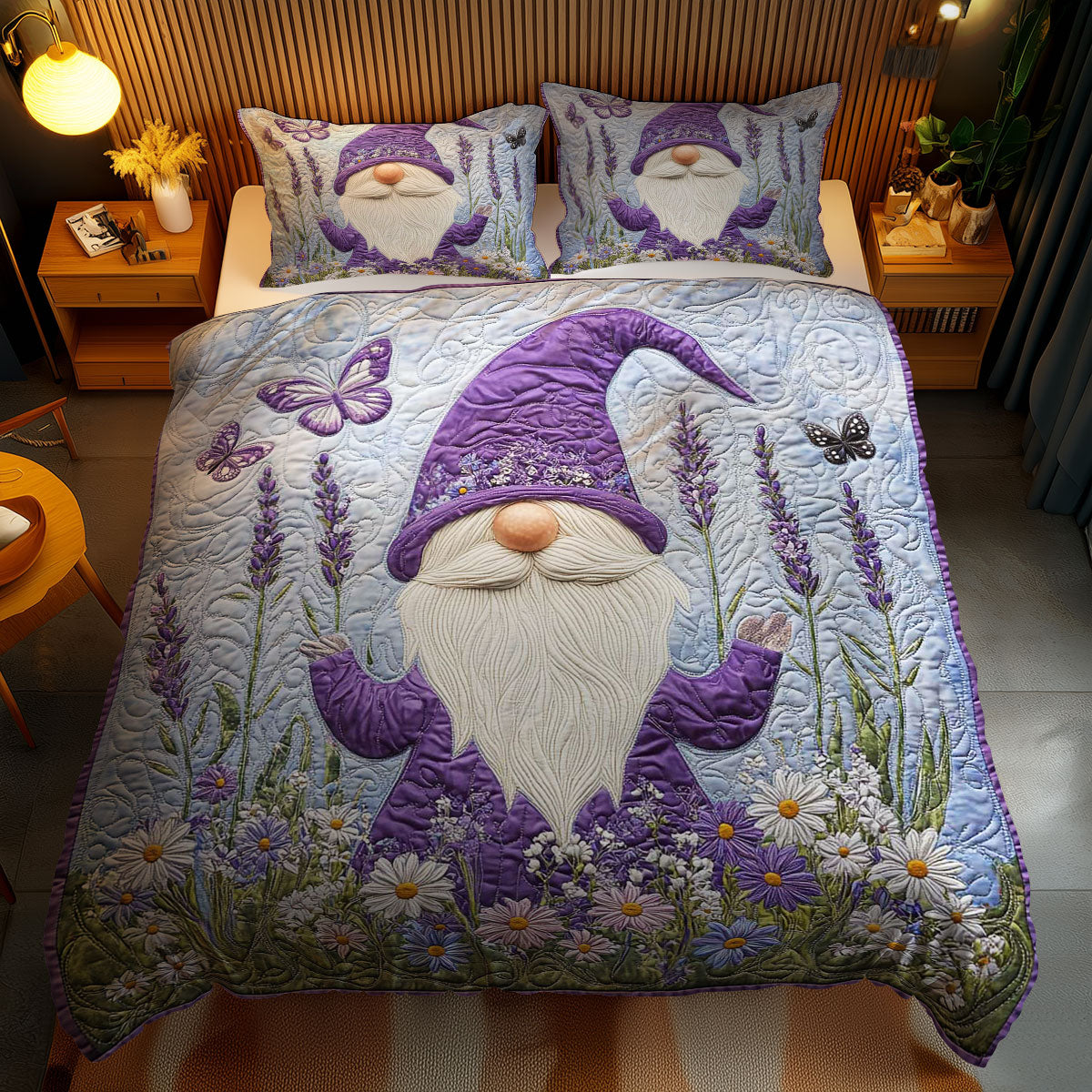 Violet Gnome WN3012083CL Duvet Cover Set