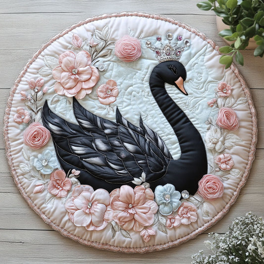 Black Swan CW3105607CL Quilted Round Mat
