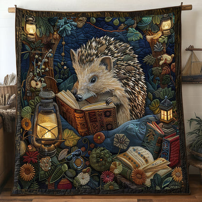 Reading Hedgehog WP1905038CL Quilt
