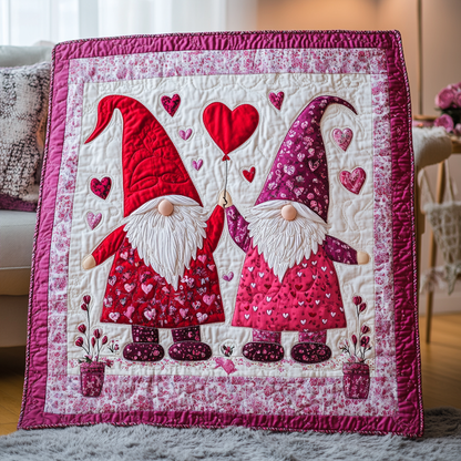 Gnome Love Story YR1401015CL Quilt
