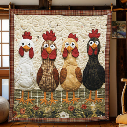 Funny Chicken WJ1403014CL Quilt