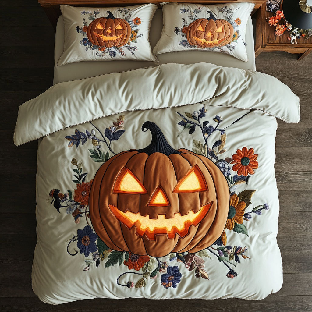 Pumpkin Whispers WN2307089CL Duvet Cover Set