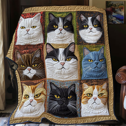 Grumpy Cats CP0107027CL Quilt
