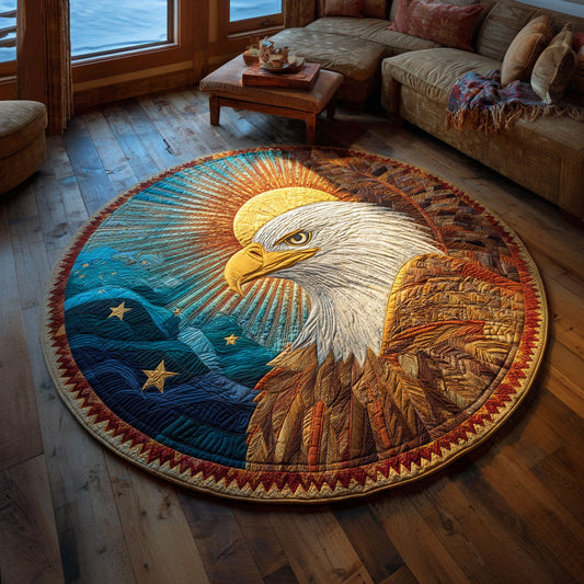 Eagle Glory CW0309004CL Quilted Round Mat