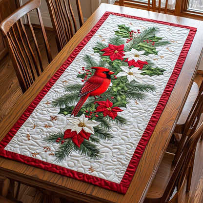 Warm Parrot CQ2404001CL Quilted Table Runner