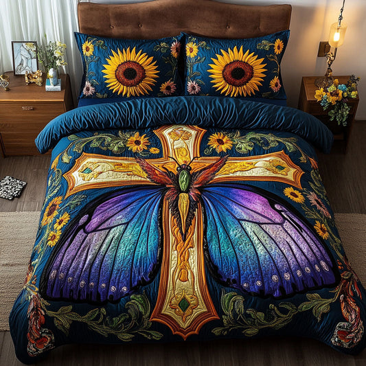 Glowing Cross WN2508055CL Duvet Cover Set