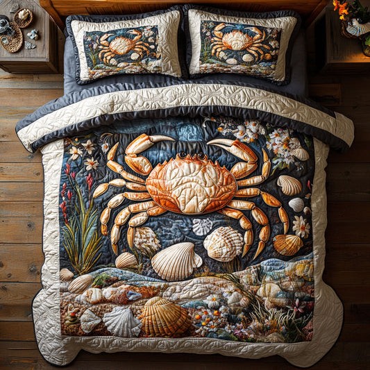 Crab In Ocean WY2101020CL Duvet Cover Set