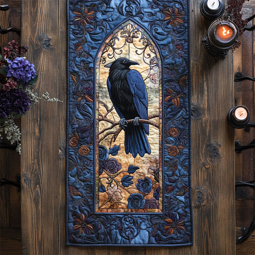 Mystic Raven WY2504033CL Quilted Table Runner