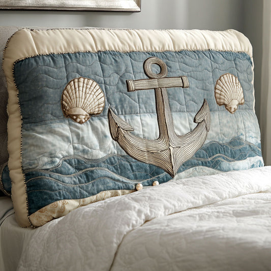 Saltair Anchor WN0501046CL Quilted Headboard Slipcover