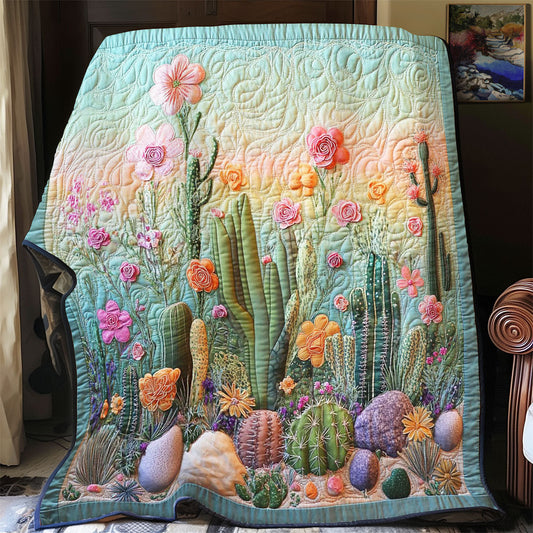 Cactus Flower WY2201052CL Quilt