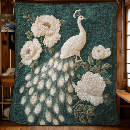 Elegant Peacock WY2802139CL Quilt