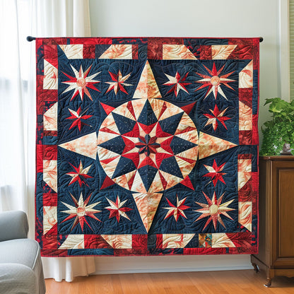 Patriotic Independence Star WJ2310019CL Quilt