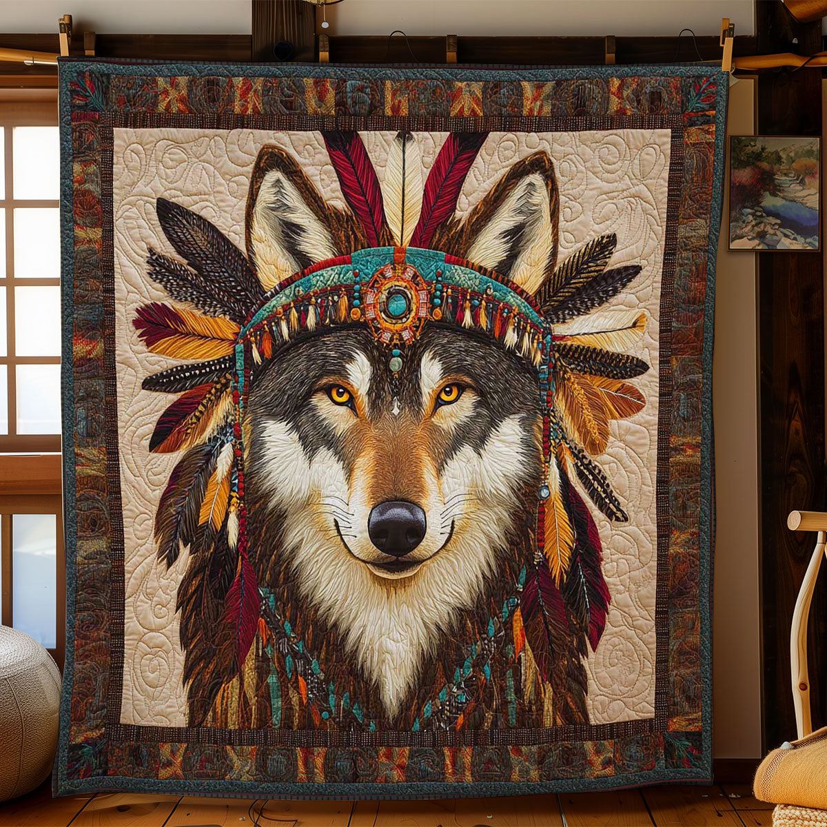 Wolf Chief WN2401012CL Quilt