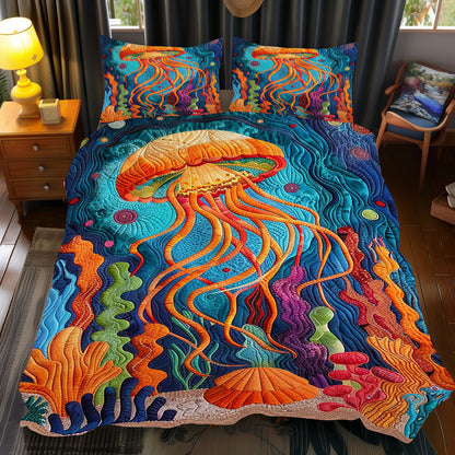 Colorful Jellyfish WJ0912044CL Duvet Cover Set