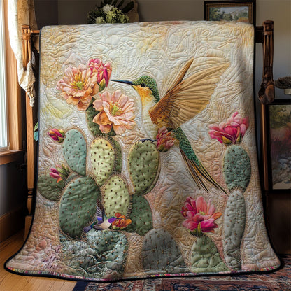 Cactus Hummingbird WN2311076CL Quilt