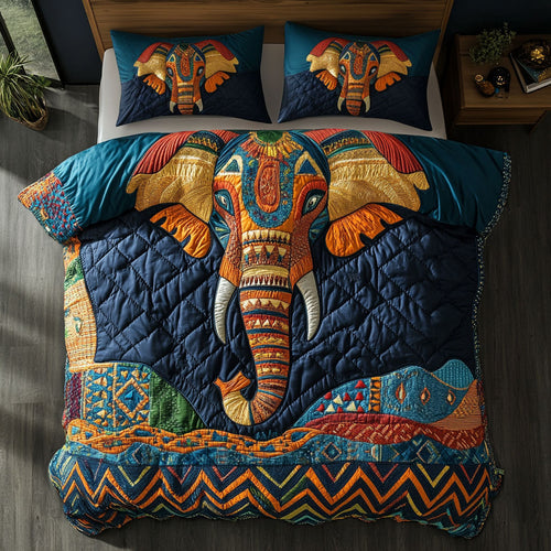 Desert Elephant Harmony WN0910009CL Duvet Cover Set