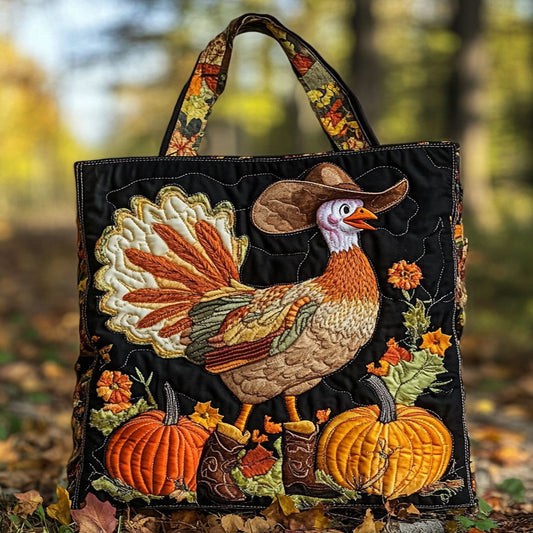 Golden Turkey WN2209039CL Quilted Tote Bag