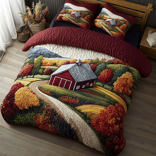 Winding Autumn Path WX0507043CL Duvet Cover Set