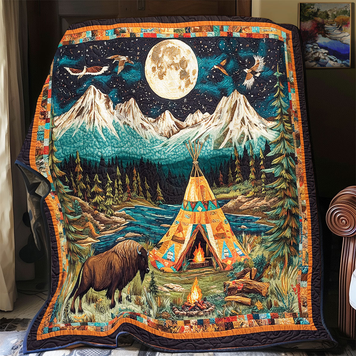 Native American Camping WX1405027CL Quilt