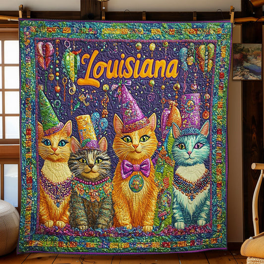 Masquerade Cat WN1403069CL Quilt