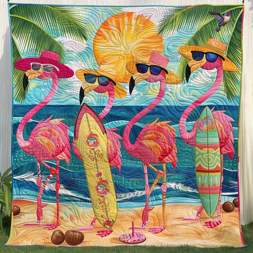 Flamingo Surf Vibes WN2510005CL Quilt