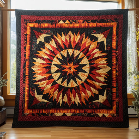 Sunflare Star CP0912041CL Quilt