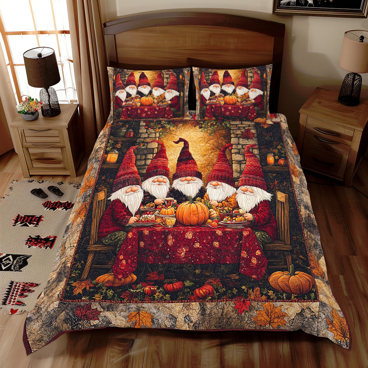 Gnome Home WX1612061CL Duvet Cover Set