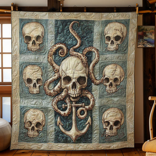 Pirate's Skull WN0601033CL Quilt