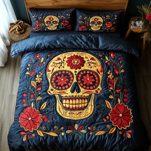 Sugar Skull WJ1303043CL Duvet Cover Set