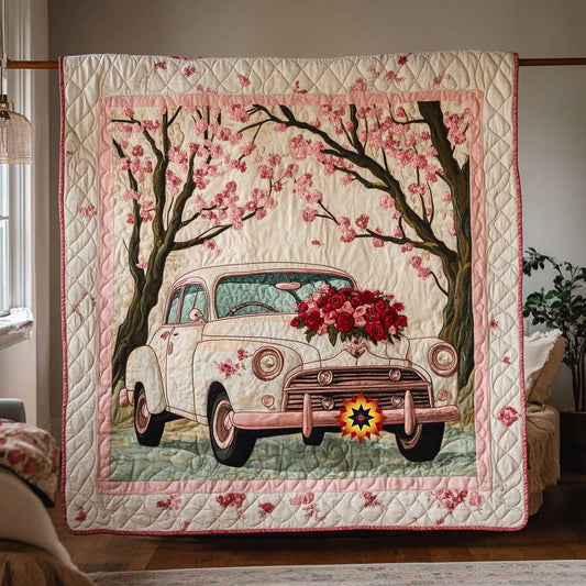 Wedding Car Valentine WP1012026CL Quilt