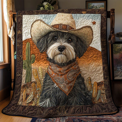 Desert Schnauzer WN0901004CL Quilt