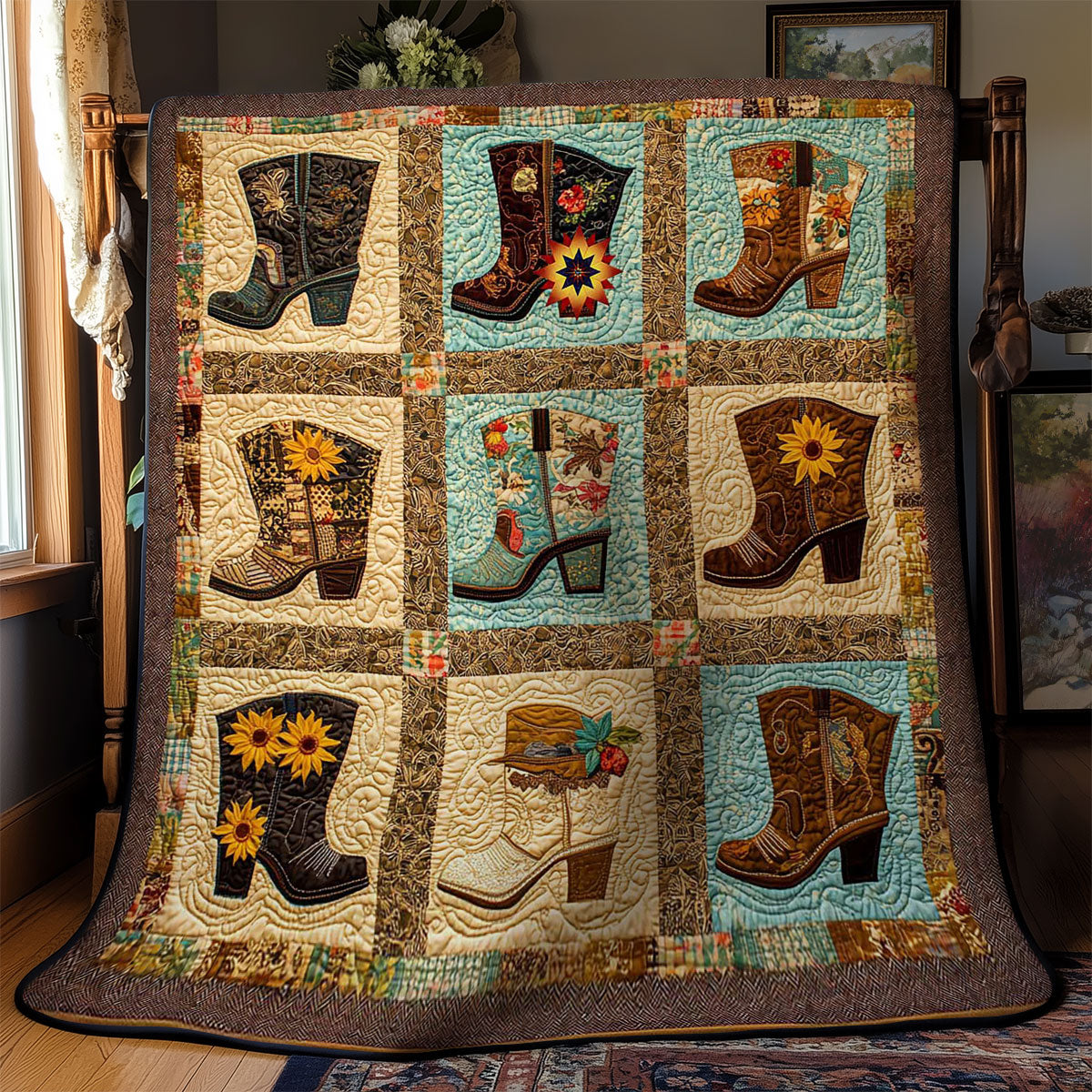 Cowboy Country WN2111027CL Quilt