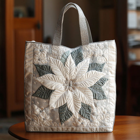Frosted Bloom CP2209031CL Quilted Tote Bag