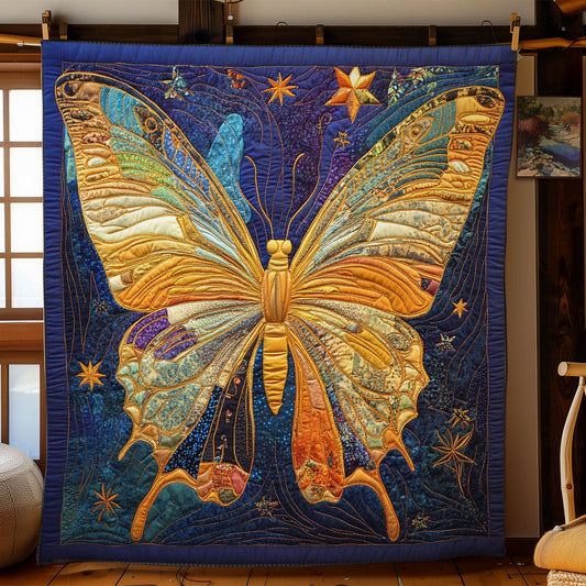 Magic Galaxy Butterfly WY1302048CL Quilt